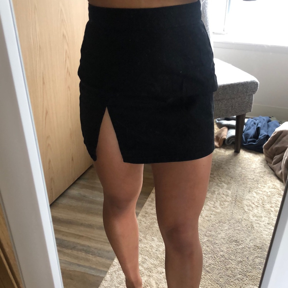 princess polly the lola mini skirt with slit
